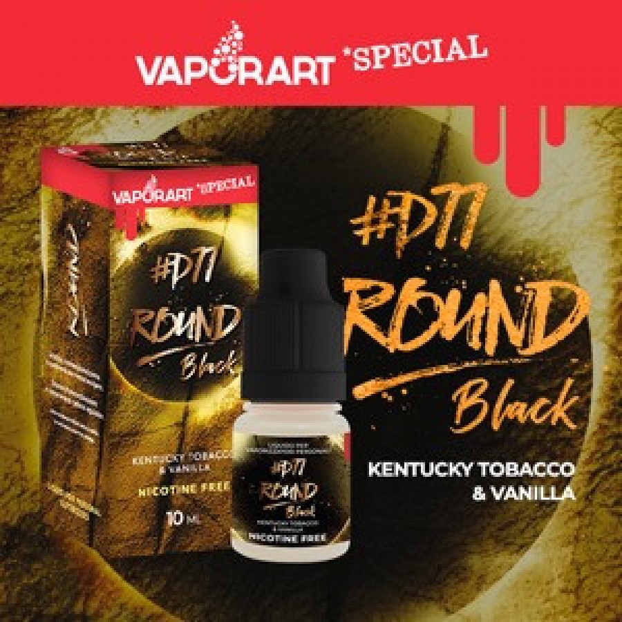 Vaporart 10ml - Special Edition - Round Black #D77