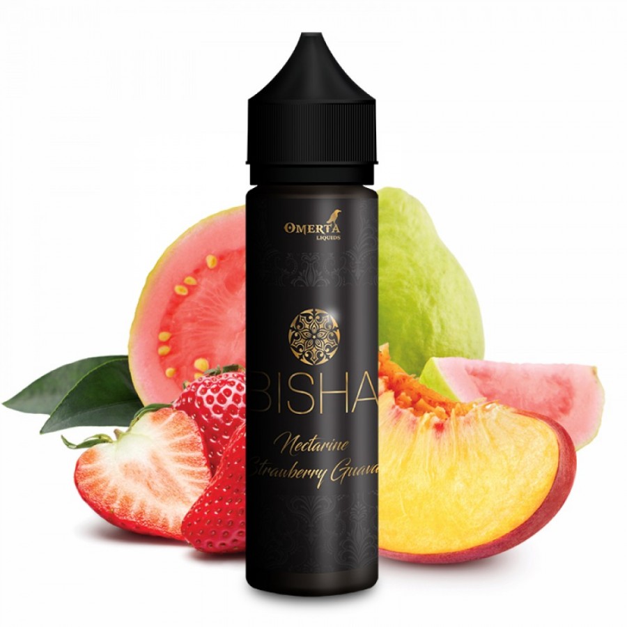 Bisha Nectarine Strawberry Guava – Omerta Liquids