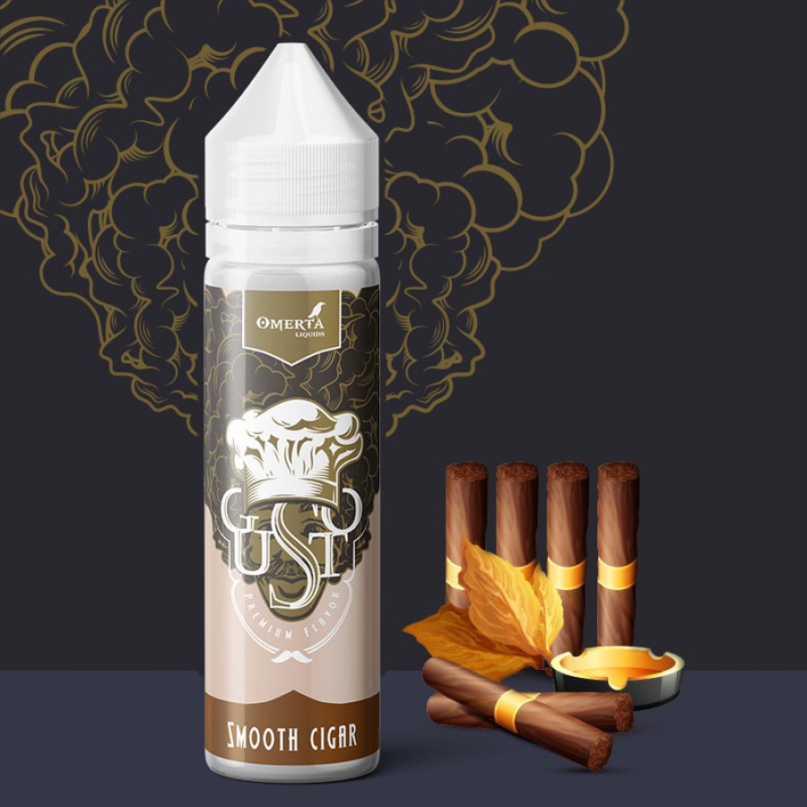 Aroma Concentrato Gusto Smooth Cigar 20ml Grande Formato - Omerta Liquids