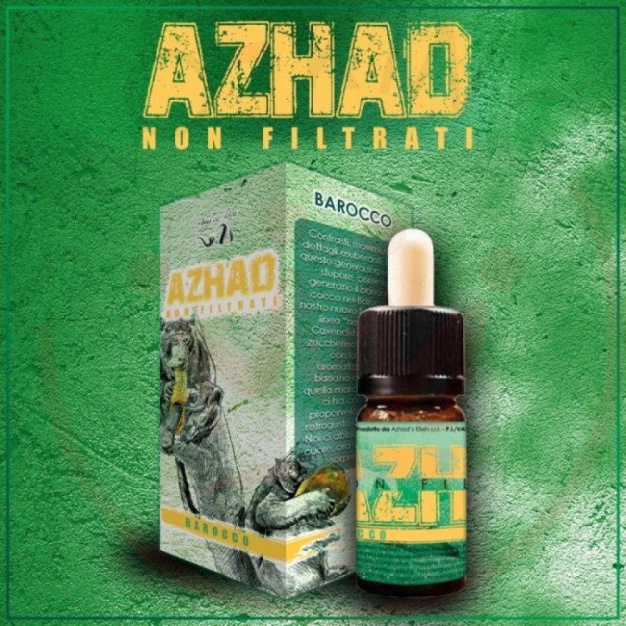 Azhad's Elixirs Non Filtrati - Barocco - Aroma concentrato 10ml
