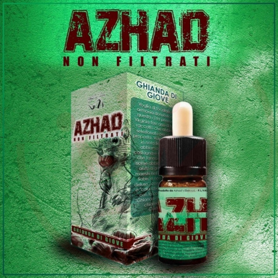Azhad's Elixirs Non Filtrati - Ghianda di Giove - Aroma concentrato 10ml
