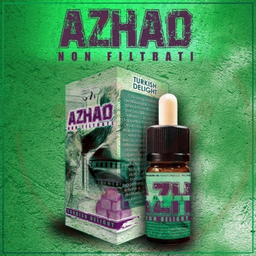 Azhad's Elixirs Non Filtrati - Turkish Delight - Aroma concentrato 10ml