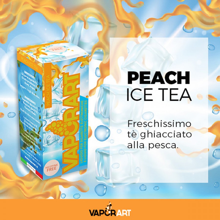 Vaporart 10ml - Peach Ice Tea
