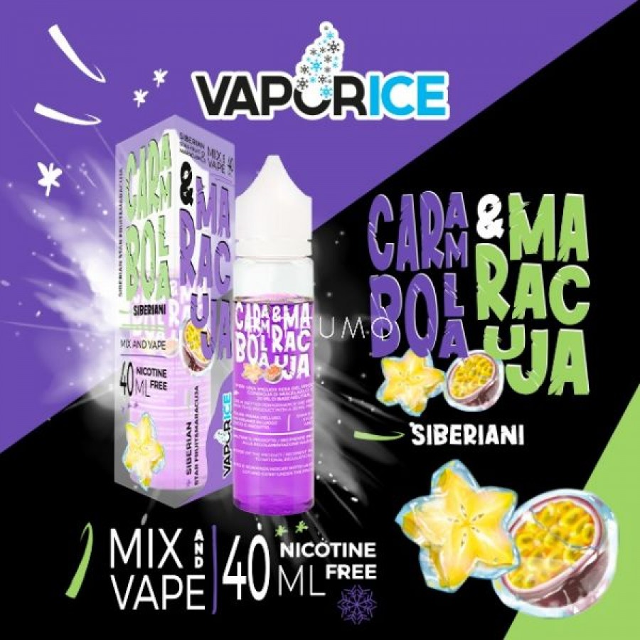 Carambola e Maracuja Vaporice 40 ml Mix series