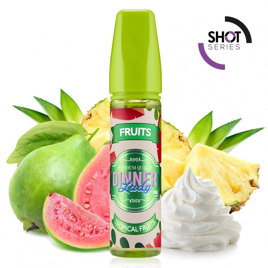 AROMA SHOT SERIES - TROPICAL FRUITS - DINNER LADY - 20 ML IN 60