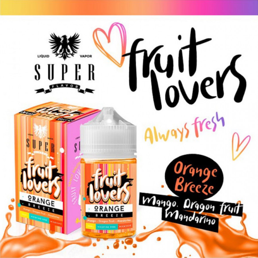 Super Flavor - Fruit Lovers - Orange Breeze Mix&Vape 50ml